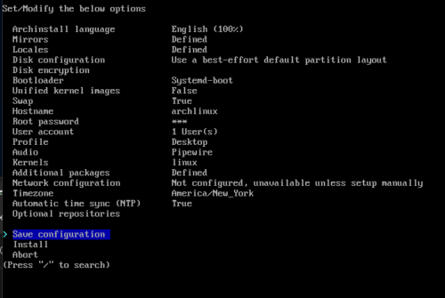 archinstall Arch Linux: Easy Install Guide