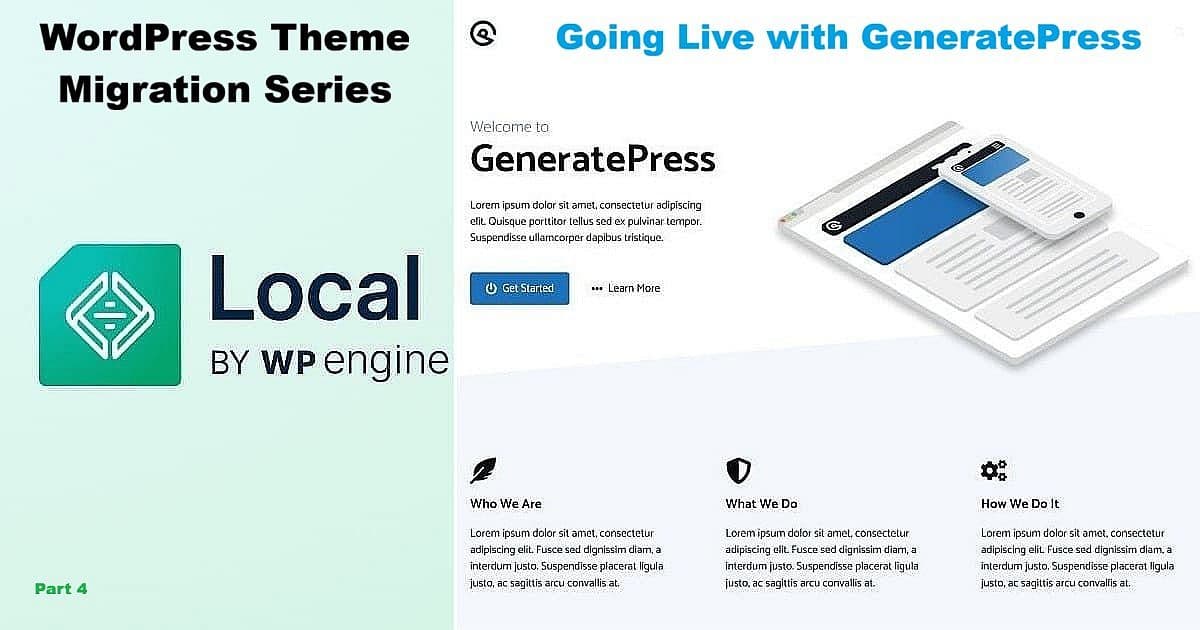 WordPress Theme Migration – going live with your new theme