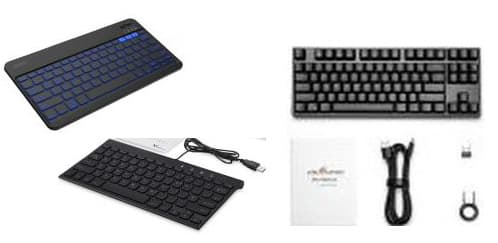 Four backlit keyboards tested in 2021 during search for the perfect TKL keyboard